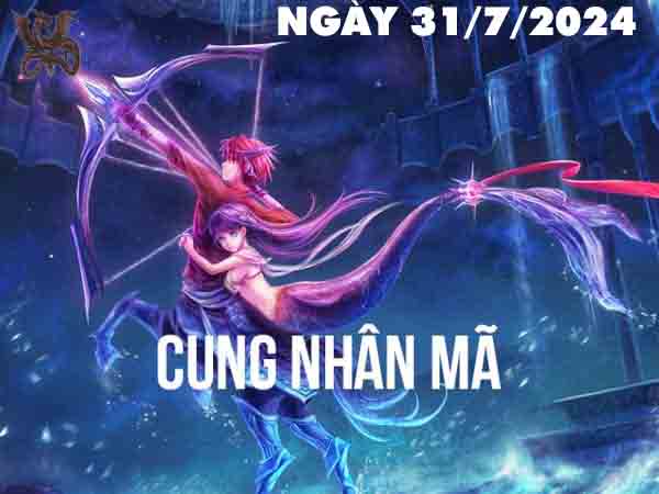 Nhận định con số may mắn cung Nhân Mã ngày 31/7/2024 thứ 4 hôm nay
