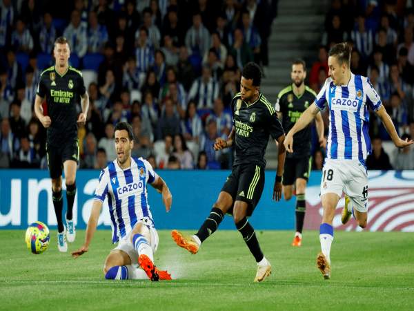 Trận đấu kịch tính giữa Real Sociedad vs Real Madrid