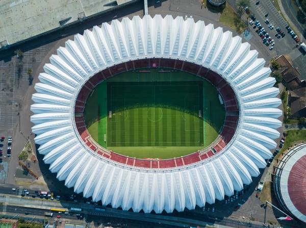 Estadio Beira-Rio là một trong những sân bóng đá lớn nhất Nam Mỹ