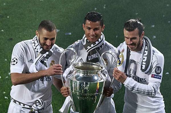 Thành tích của tam tấu BBC Thành tích của tam tấu BBC