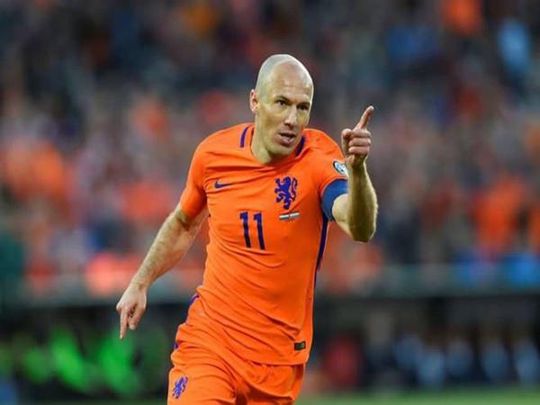 Cầu thủ Hà Lan Arjen Robben
